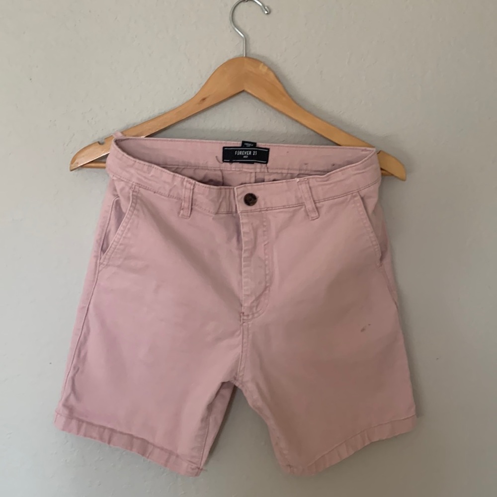 Classic Pink Khaki Short